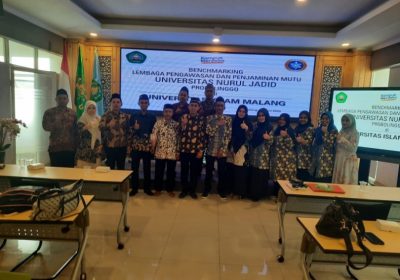 Kunjungan dan Benchmarking Lembaga Pengawasan dan Penjaminan Mutu Universitas Nurul Jadid Probolinggo